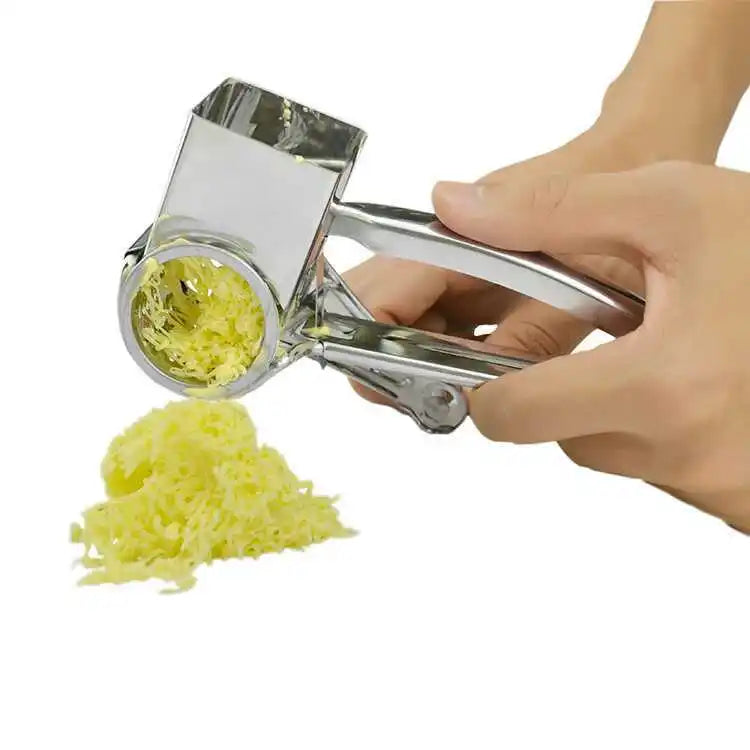 Rotary Cheese Grater Stainless Steel Handheld