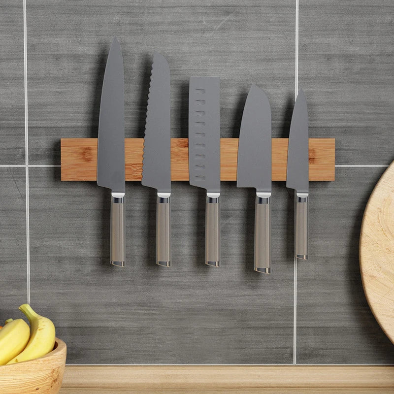 Powerful Magnetic Knife Holder Strip