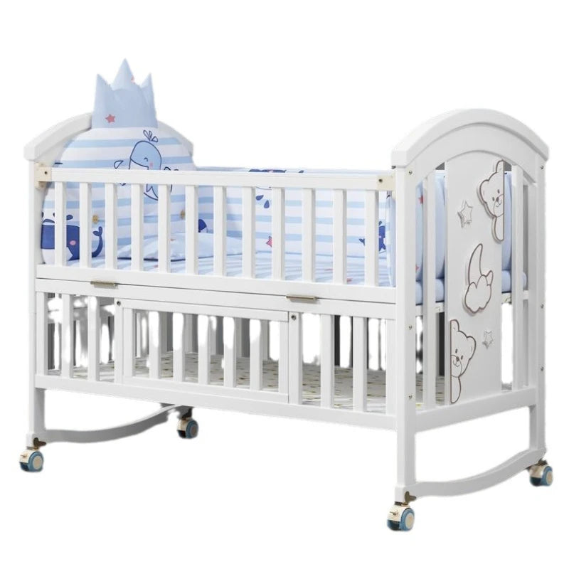 Newborn Solid Wood Crib