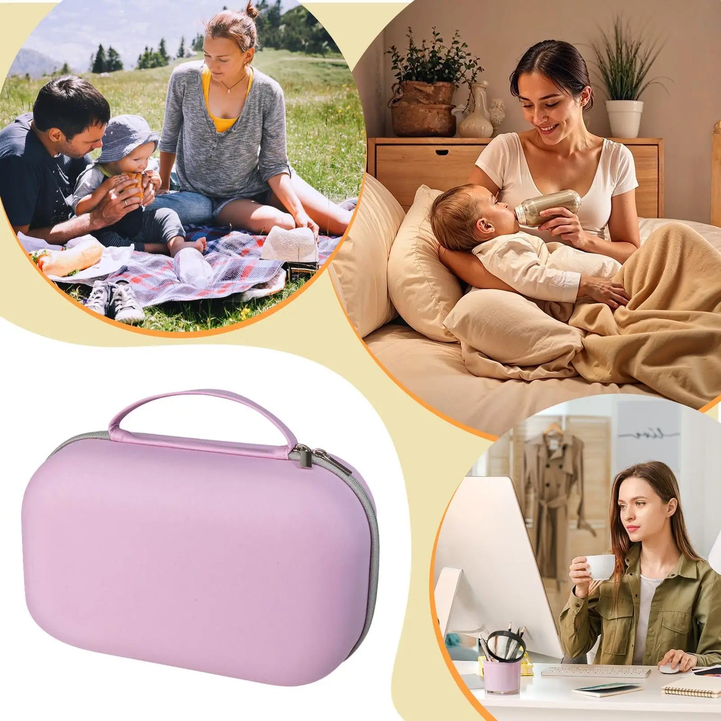 Portable Wearable Breast Pump