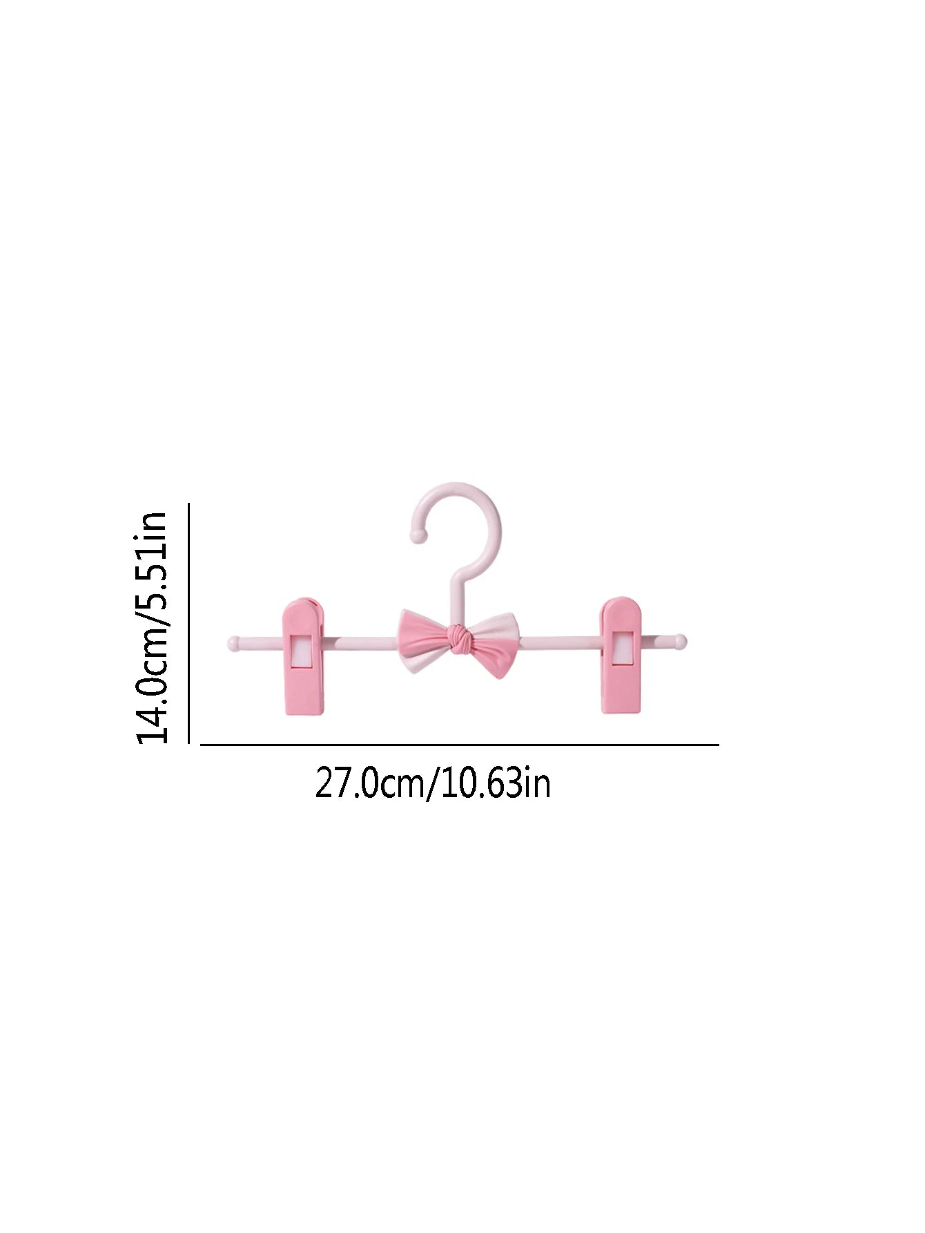 Children's bow anti-slip hangers