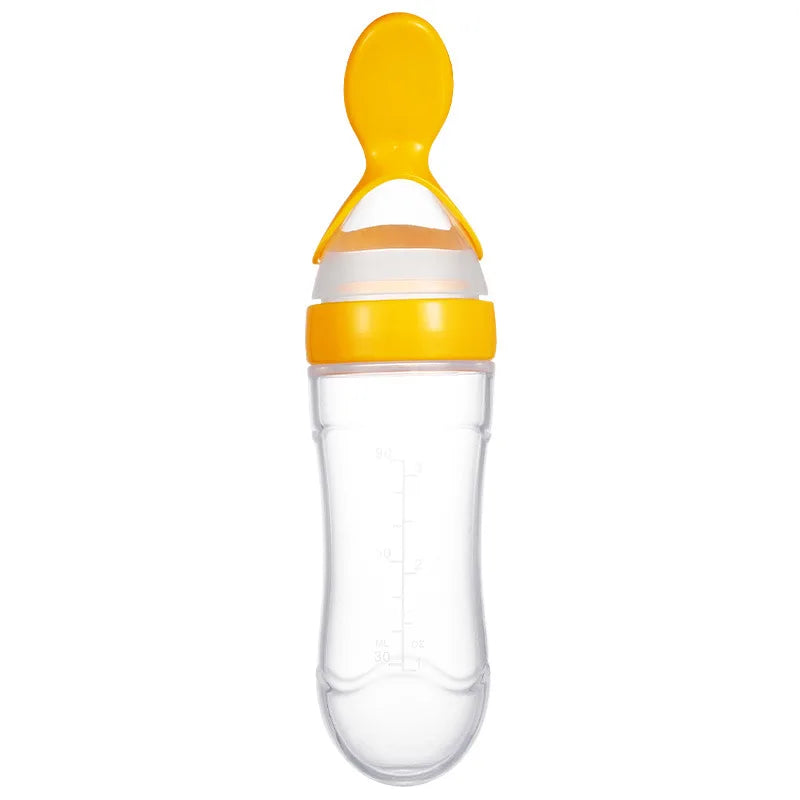 Baby Feeding Bottle With Spoon