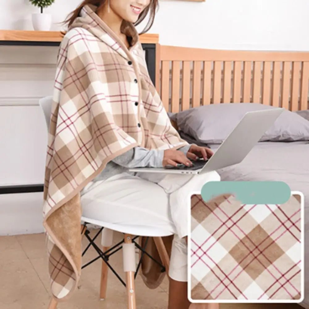 Throw Blankets Plaid Blanket Wearable Blanket