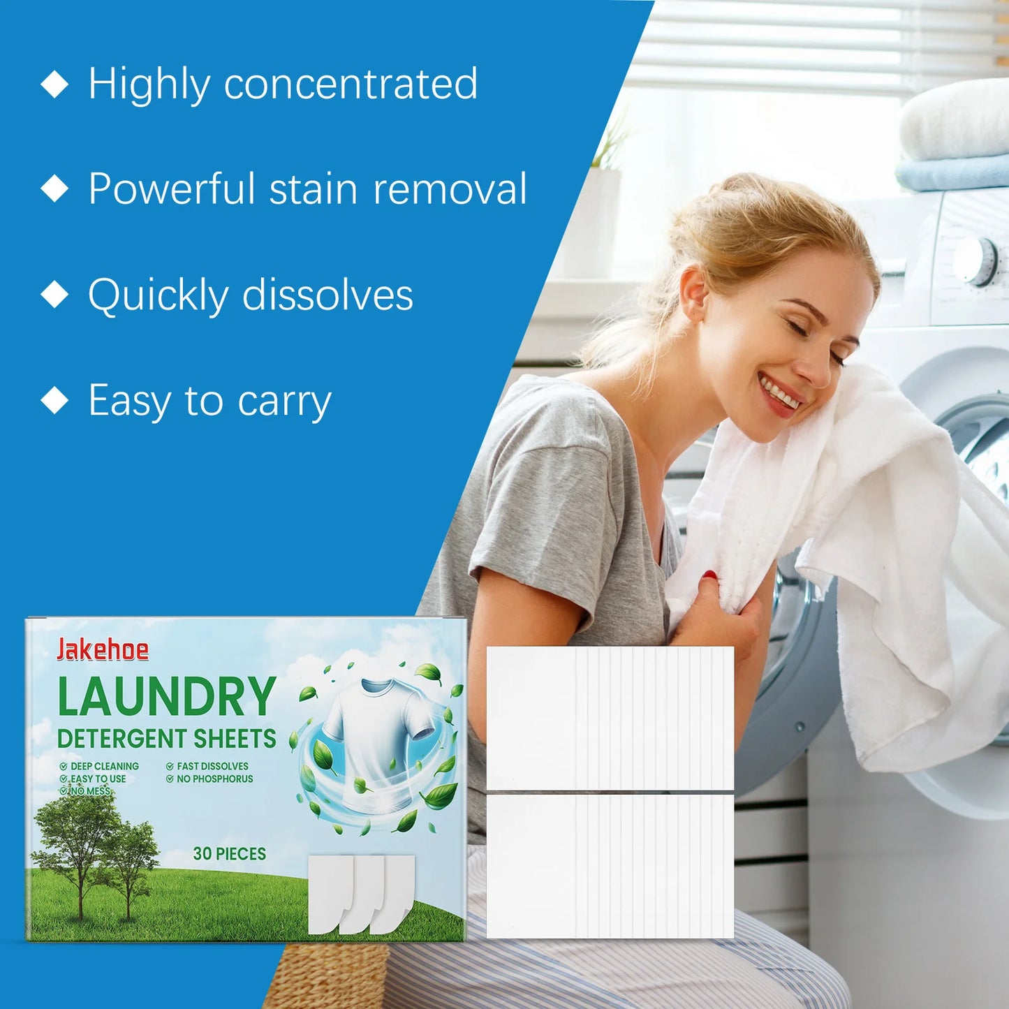 Laundry Detergent Sheets