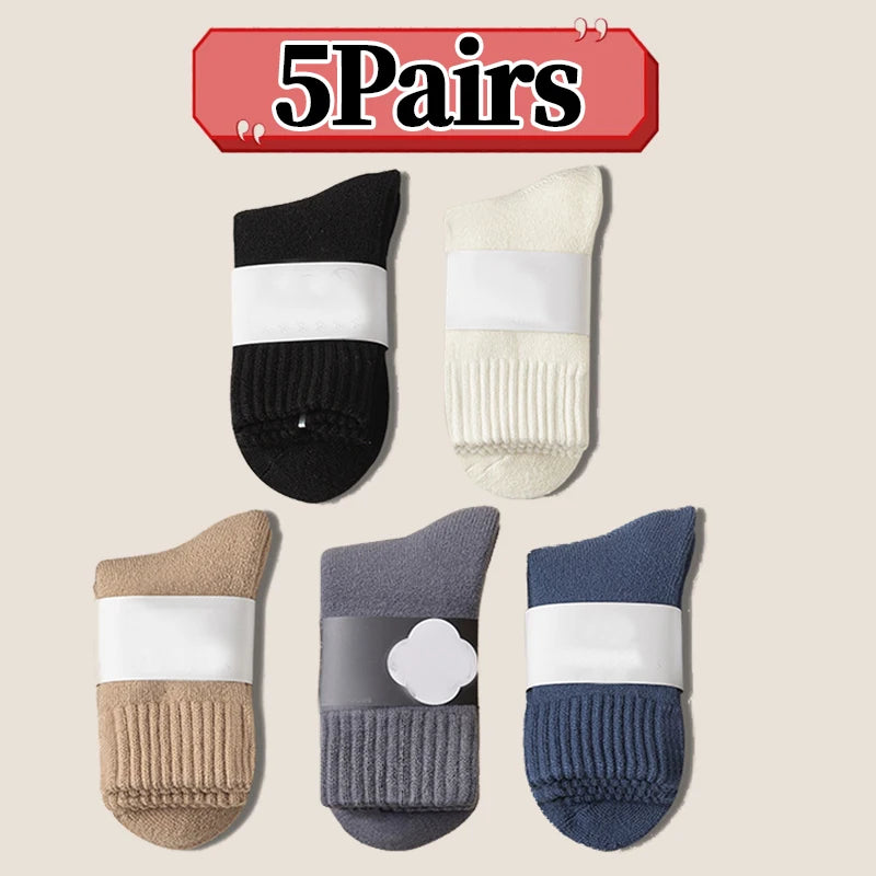 Thick Fuzzy Wool Socks