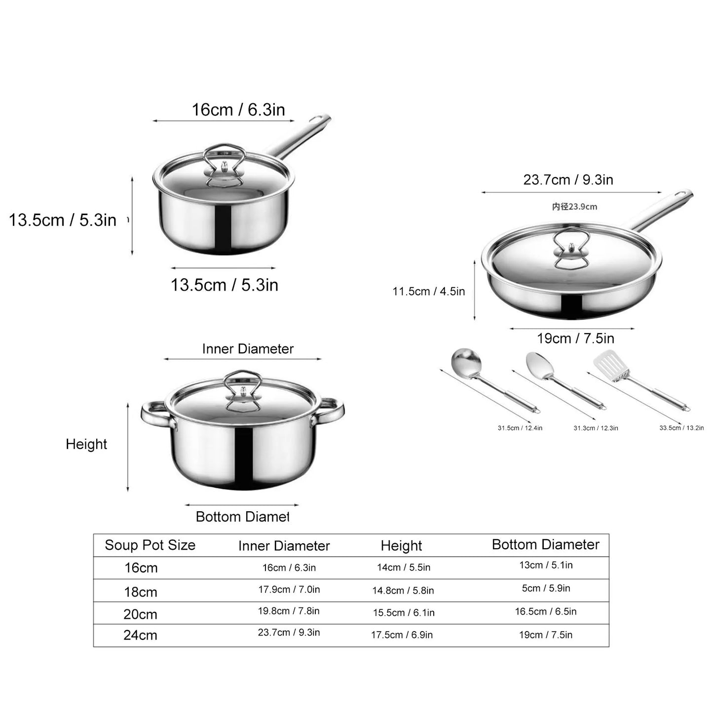 Stainless Steel Cookware