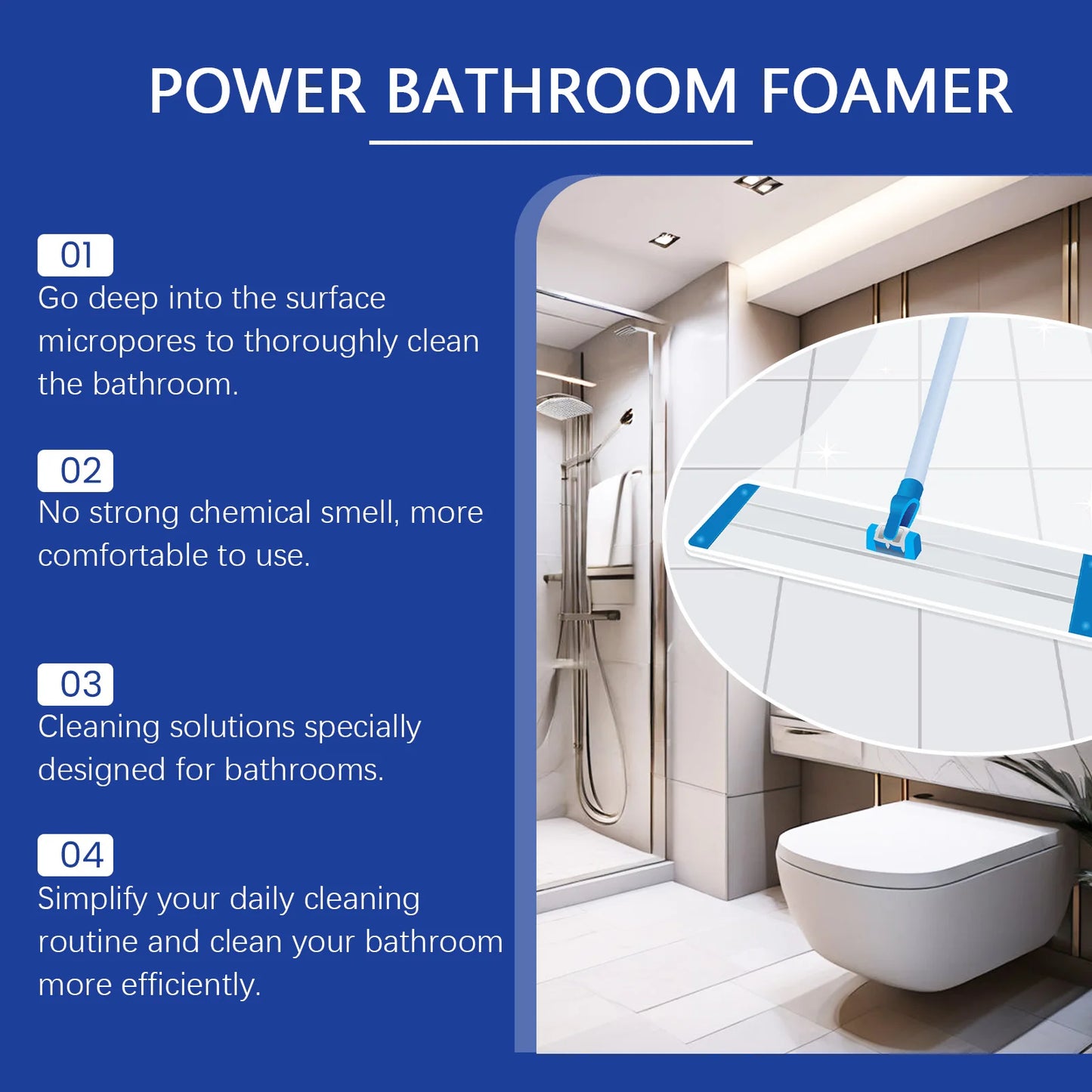 Bathroom Foaming Cleaning Spray