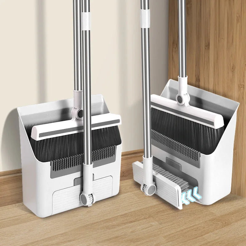 Broom Dustpan Floor Brush Set