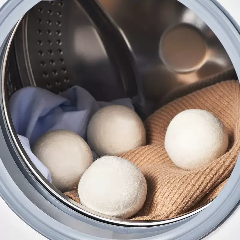 Wool Dryer Balls Reusable Fleece Laundry Ball