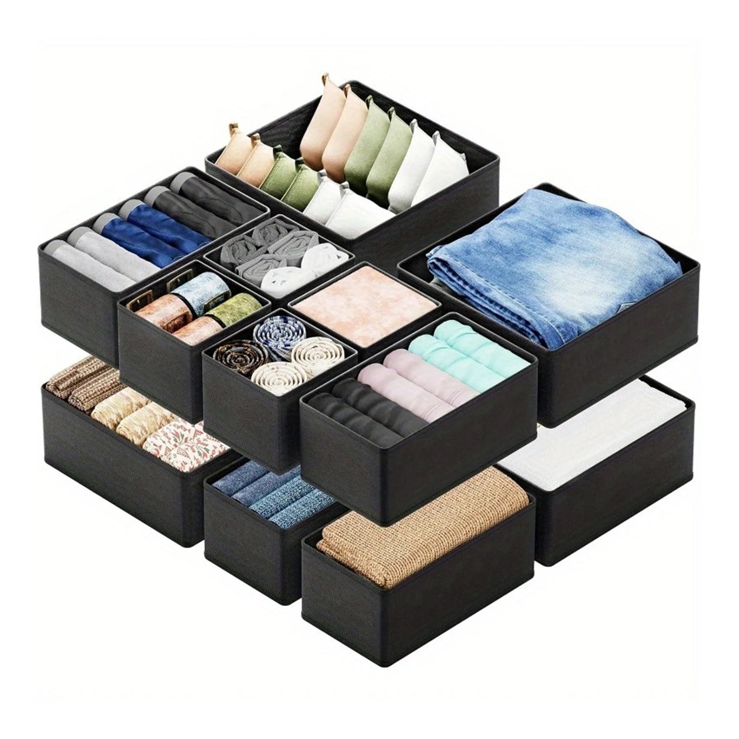 Foldable Underwear Organiser Baby Clothes