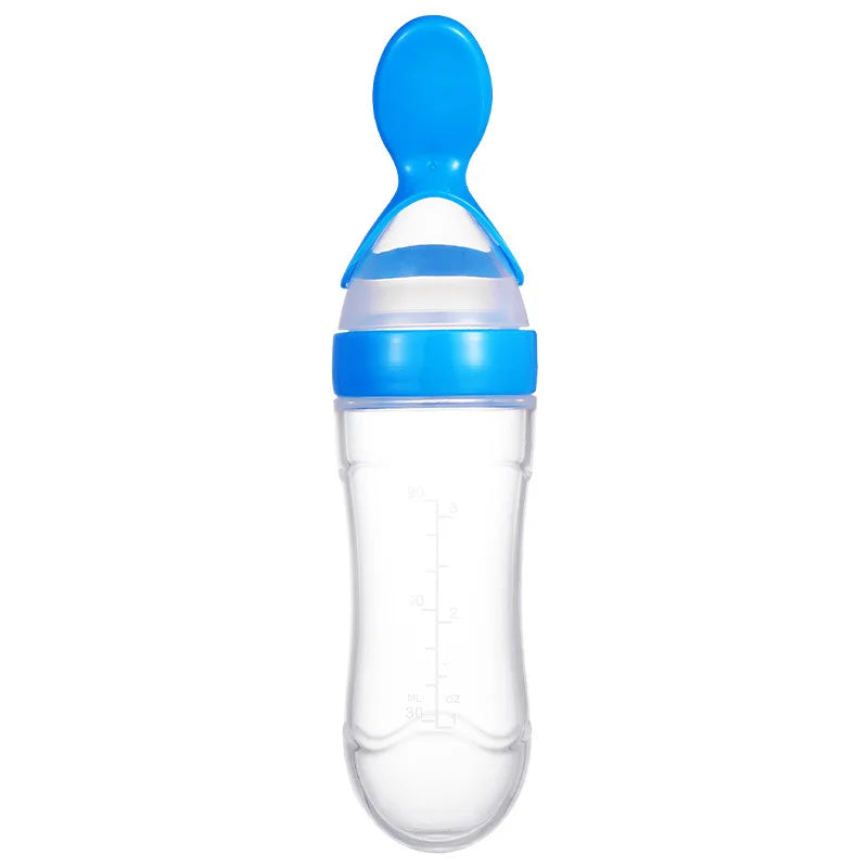 Baby Feeding Bottle With Spoon