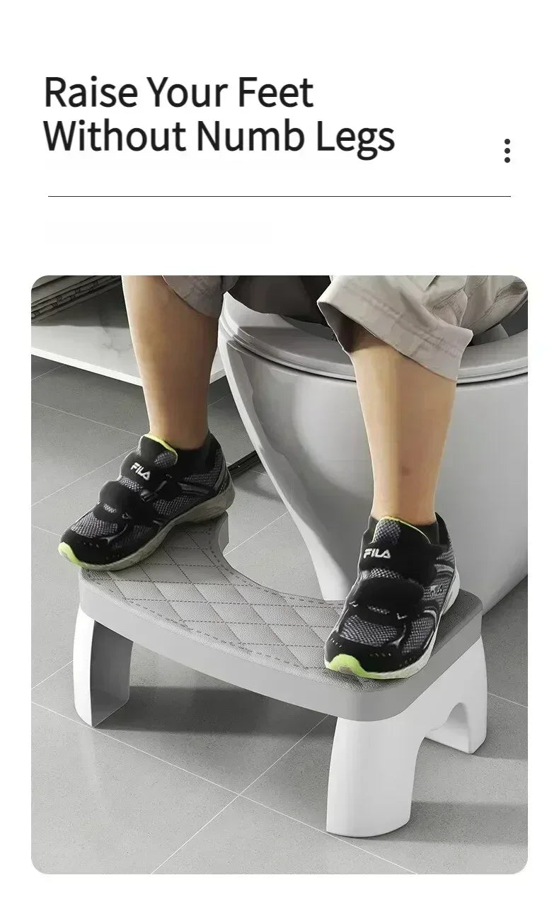 Anti-Slip Toilet Stool Squatting Foot Stool