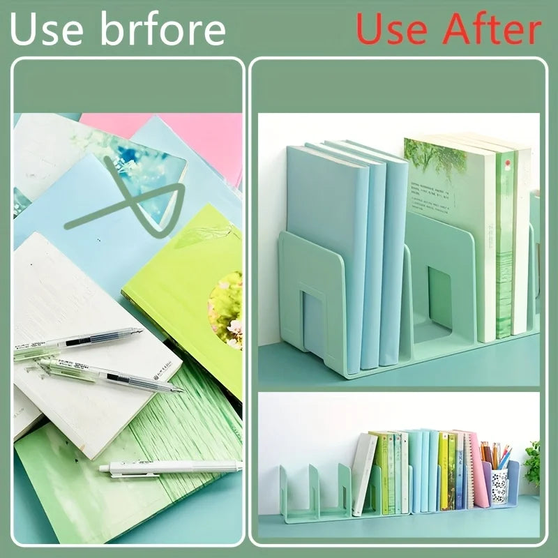 4 Grid Bookends Stand