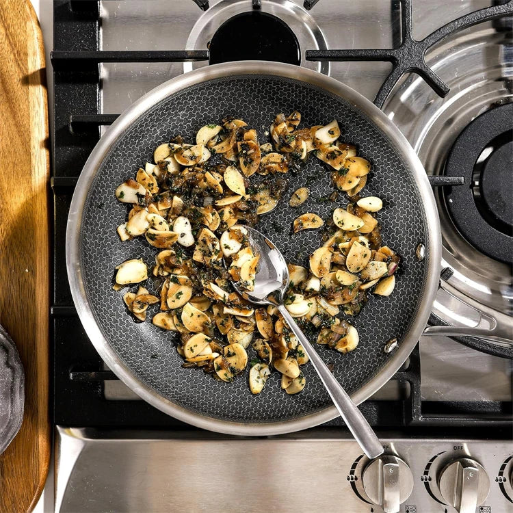 Nonstick Frying Pan Stainless Steel