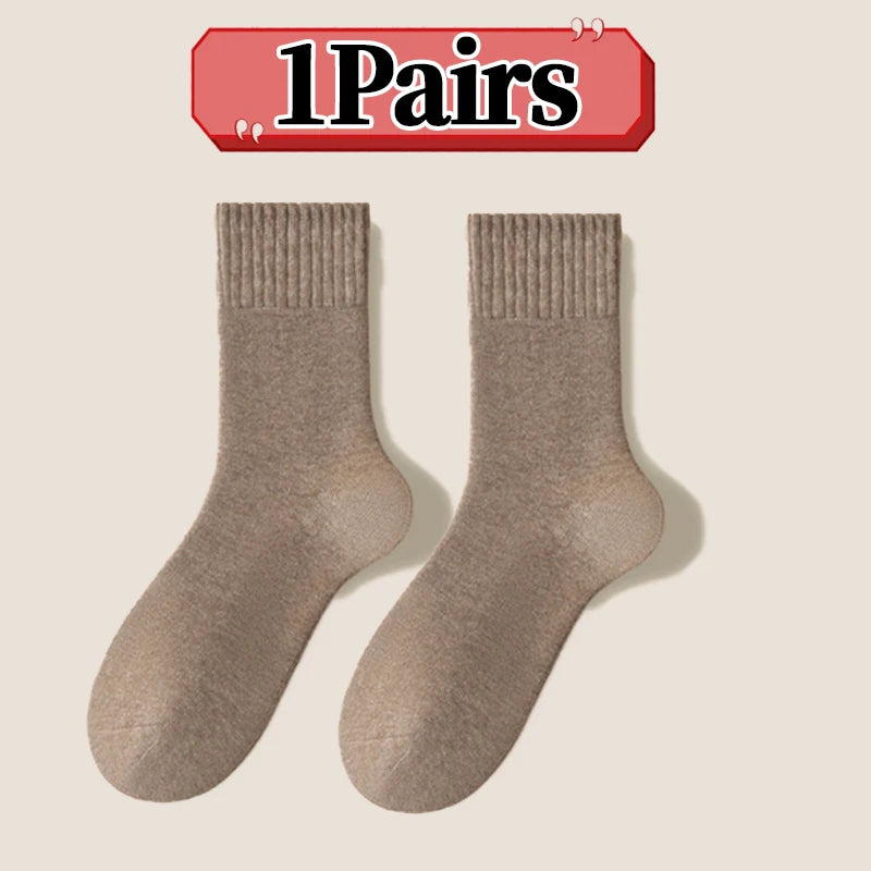 Thick Fuzzy Wool Socks