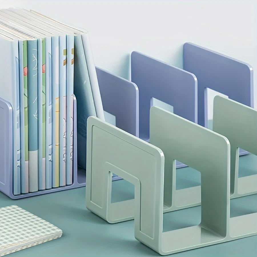 4 Grid Bookends Stand