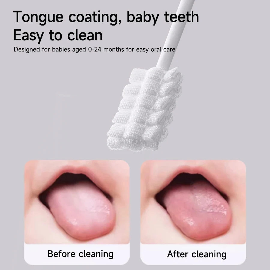 Baby Tongue Cleaner Disposable Newborn Toothbrush
