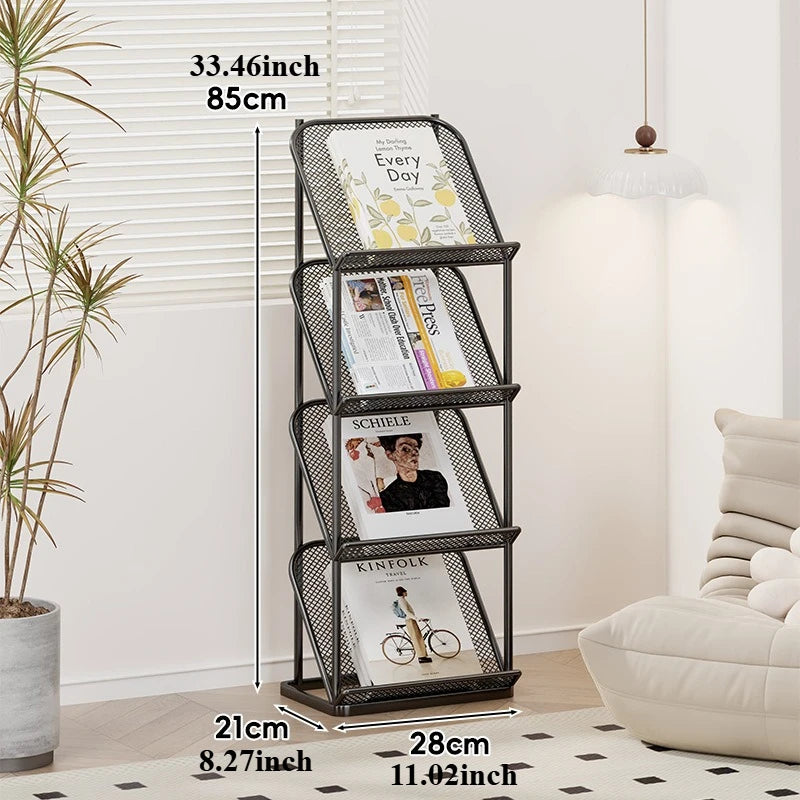 Magazine Storage Rack