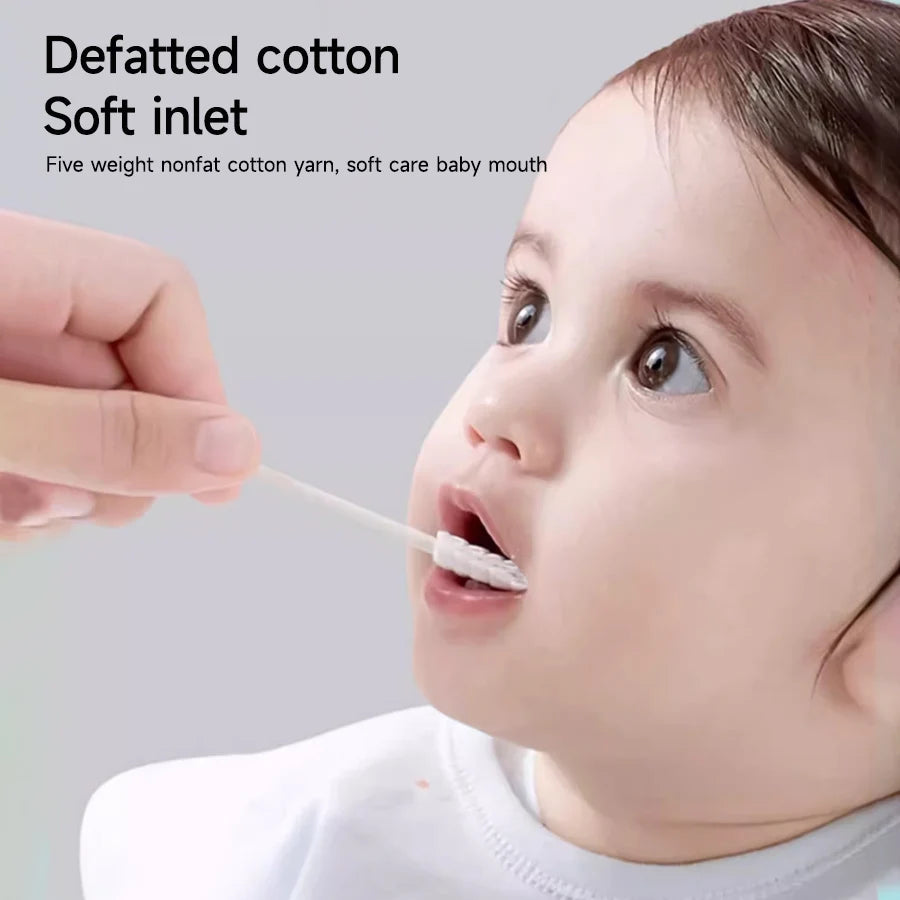 Baby Tongue Cleaner Disposable Newborn Toothbrush