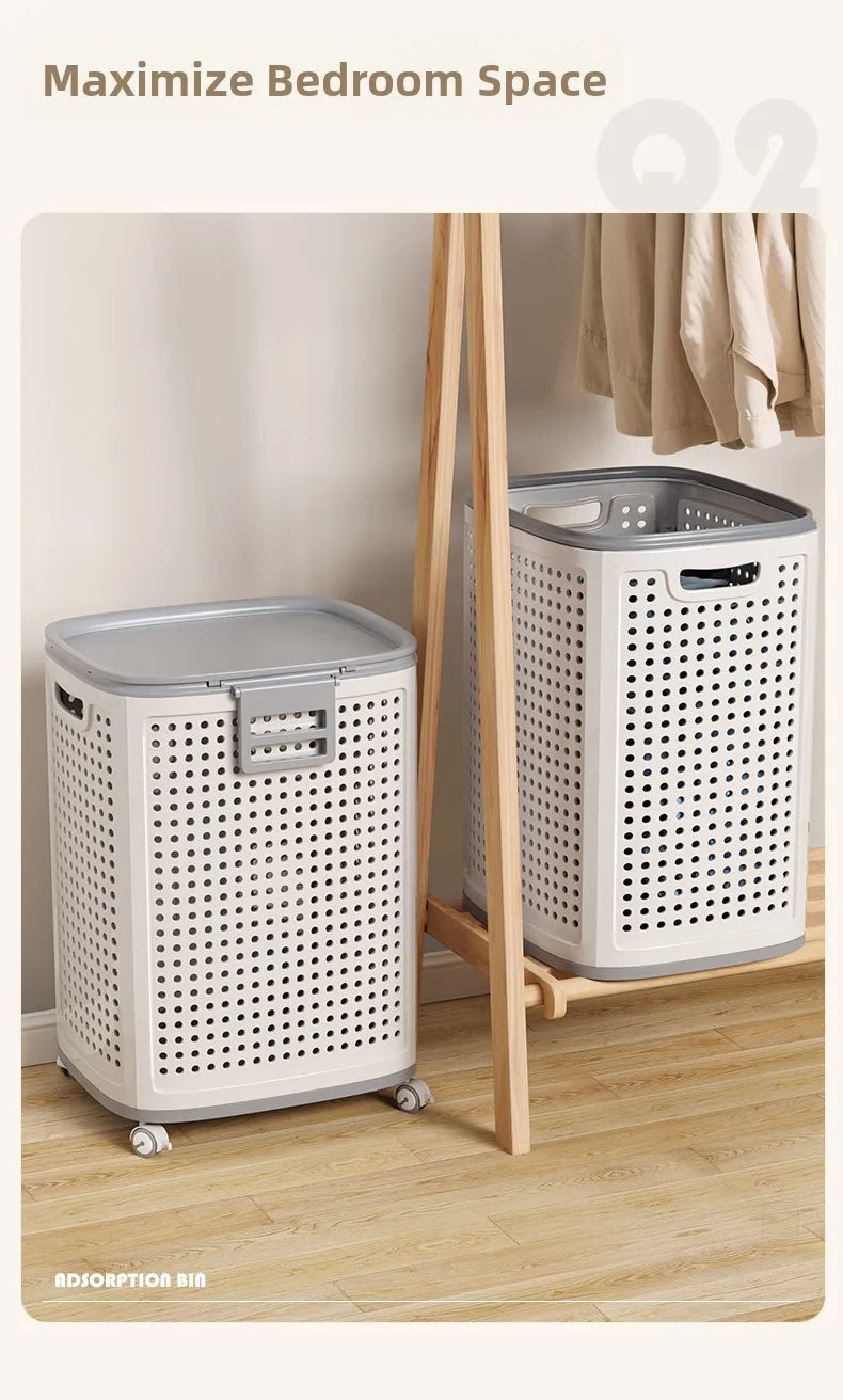 Laundry Hamper Bedroom Batoom Dir Clothes Storage Basket