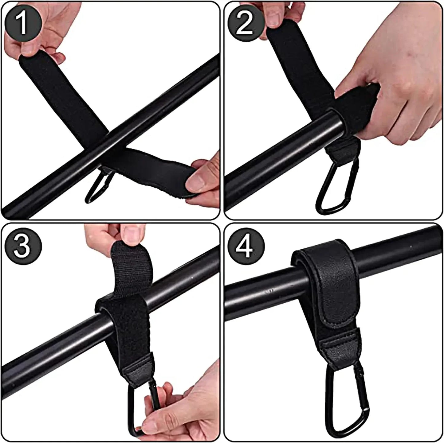 Multipurpose Stroller Hooks Organizer
