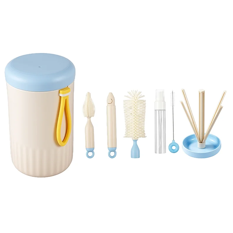 Travel Baby Bottle Cleaner Brush Set