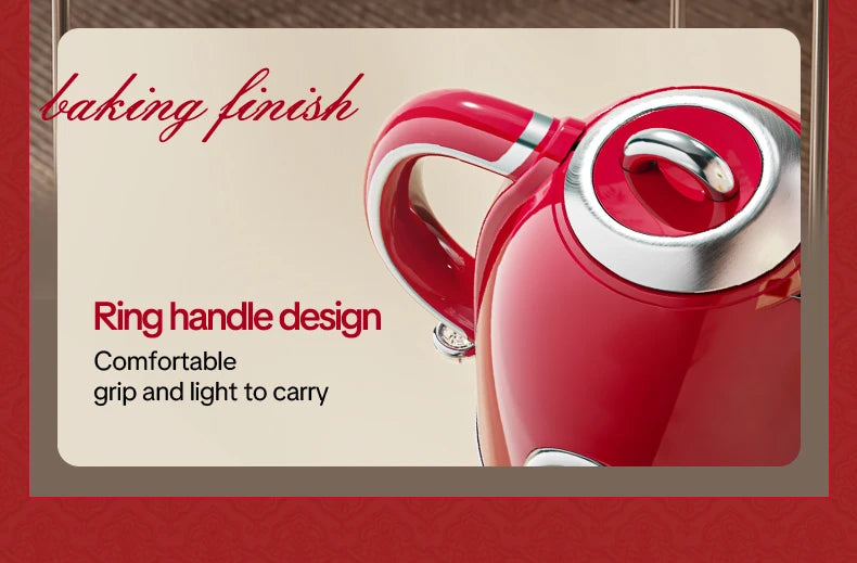 European-style retro electric kettle
