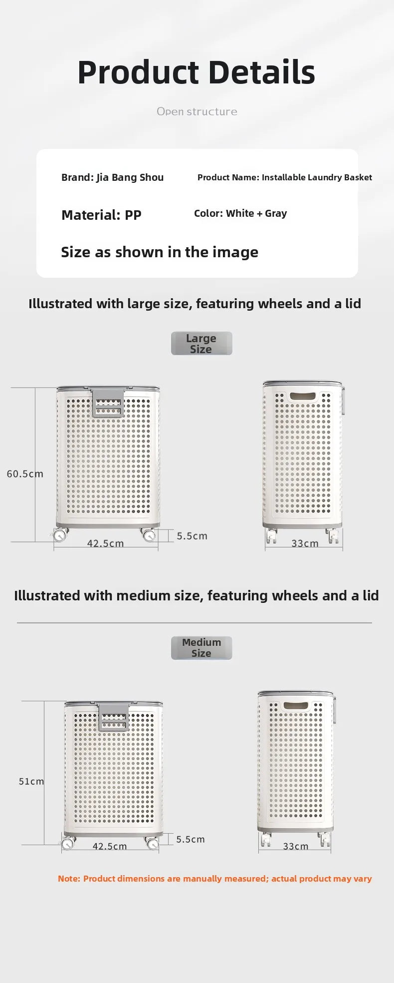 Laundry Hamper Bedroom Batoom Dir Clothes Storage Basket