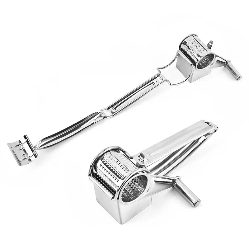Rotary Cheese Grater Stainless Steel Handheld
