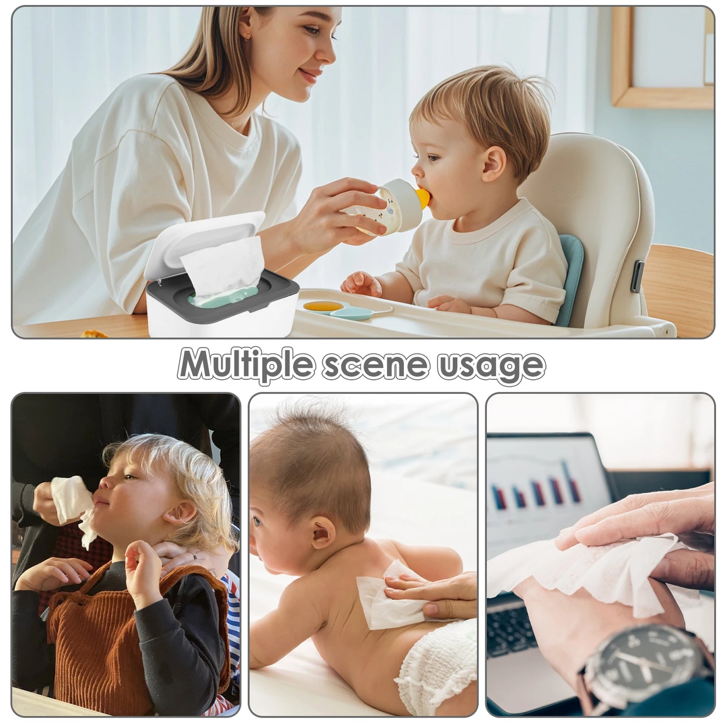 Wipes Dispenser Baby Wipe Holder