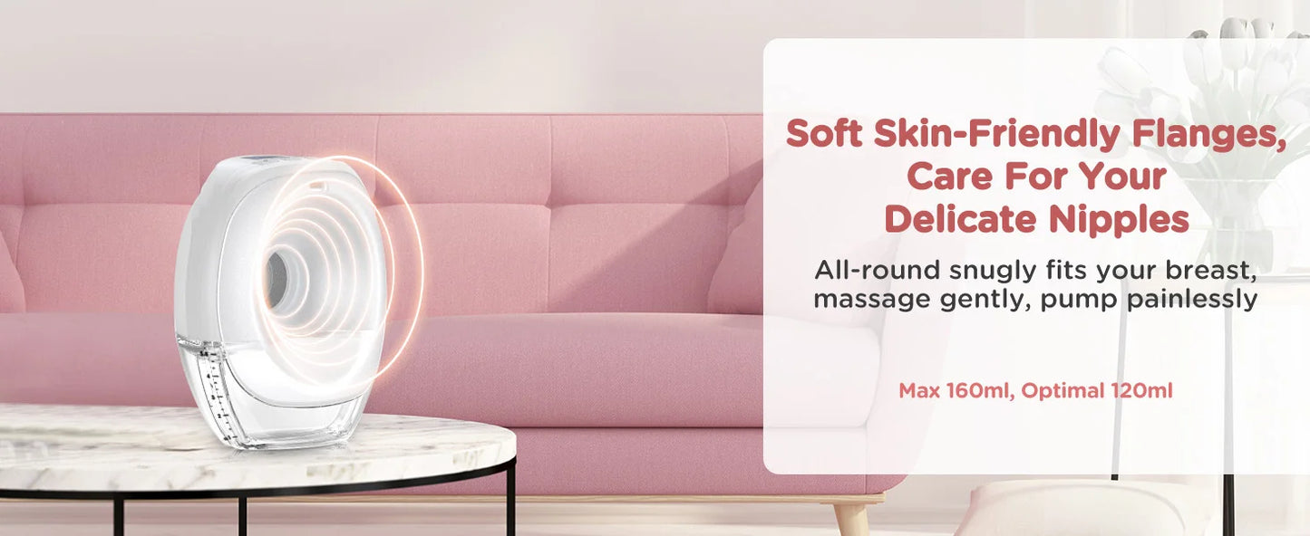 Hands Free Breast Pump Electric Wearable Breast Pump