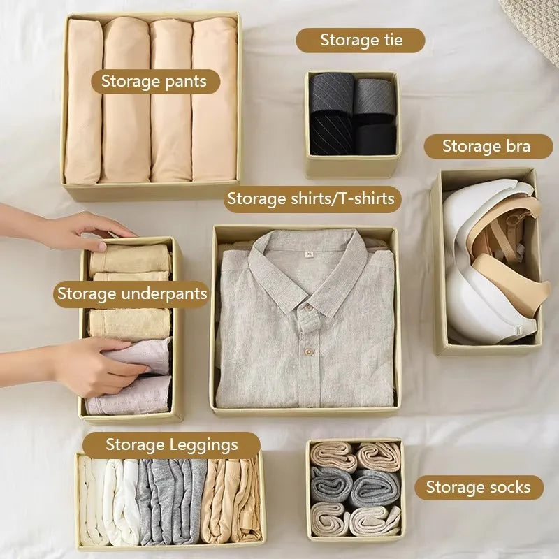 Drawer Organizers Clothes Dresser Organizer