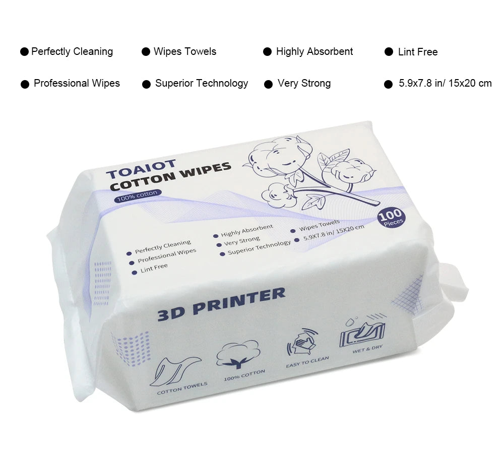 Light Curing Cleaning Cotton Wipes