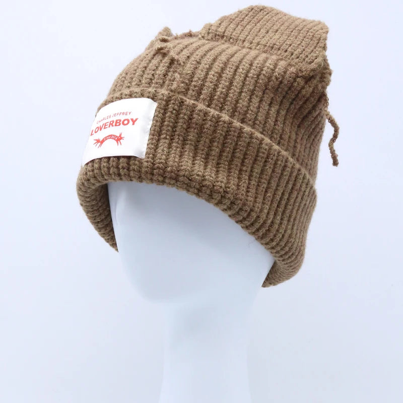 Long fox Ears Knitted Hat