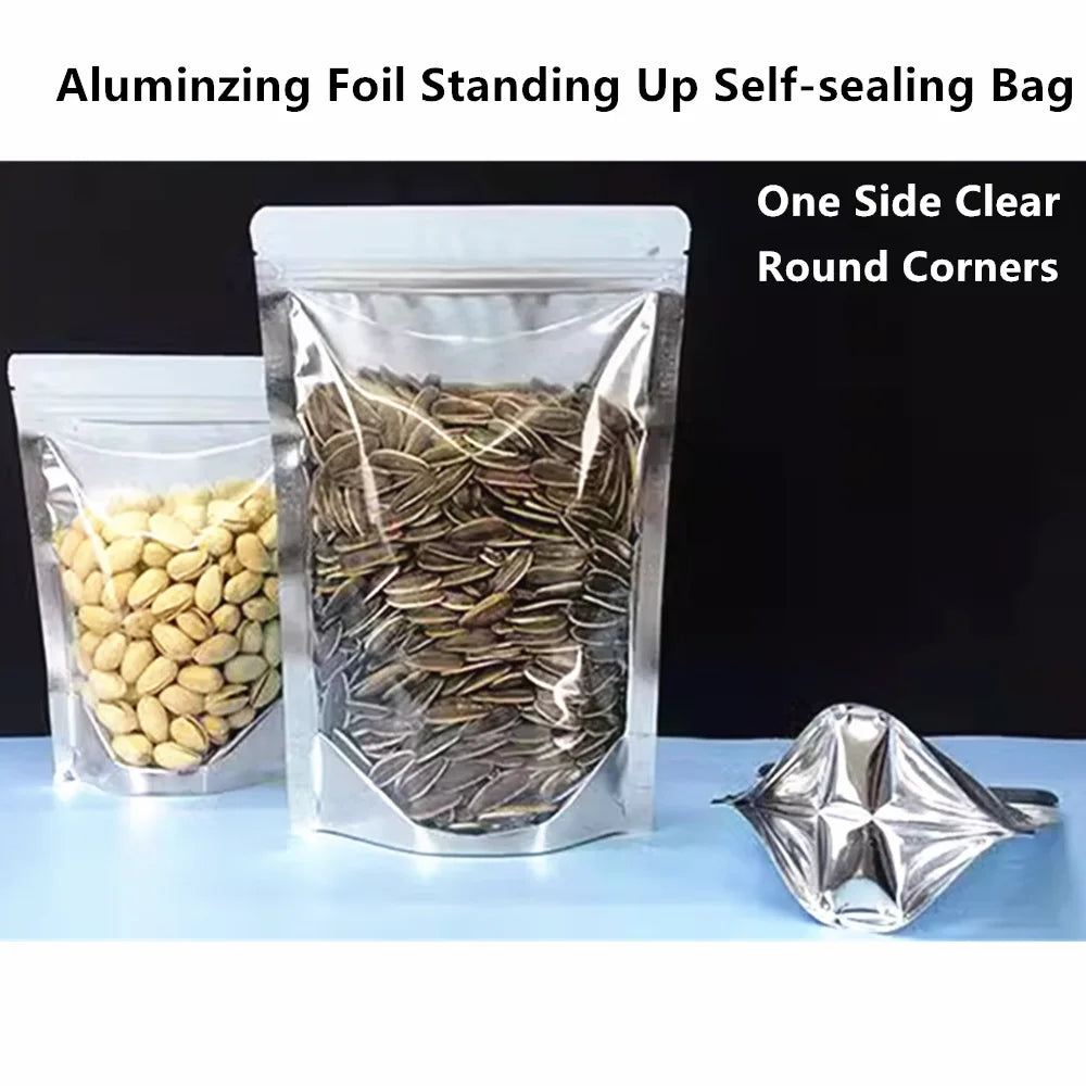 Milky White Standing Up Liquid Packing Bag