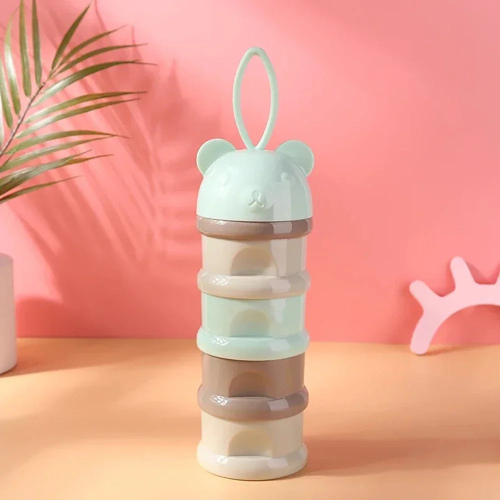 4 Grid Portable Milk powder box