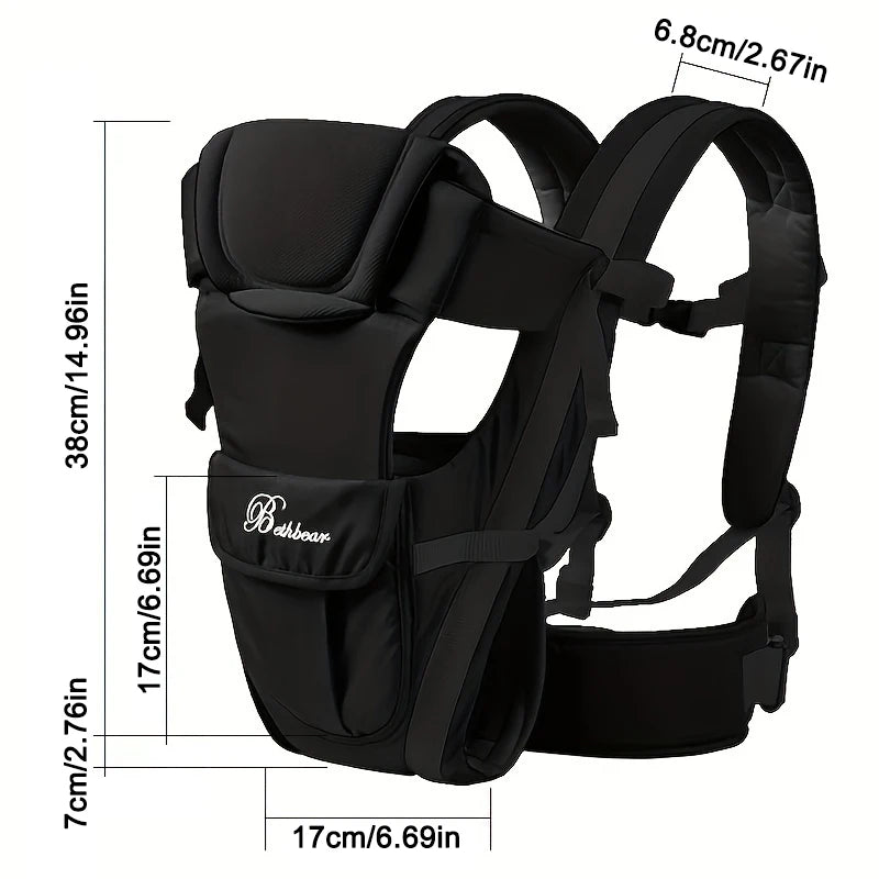 Ergonomic Baby Sling Carrier Multifunctional Comfort
