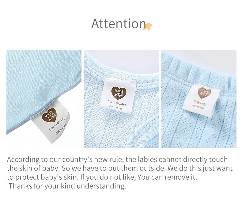 Newborn baby Footed Rompers Black Long Sleeve