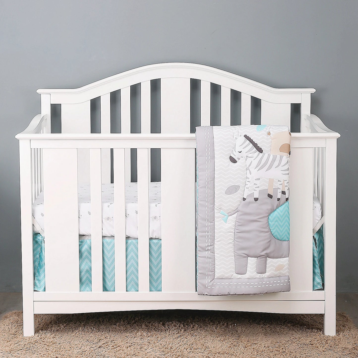 Luxury Super Soft Breathable Cot Bedsheets Crib