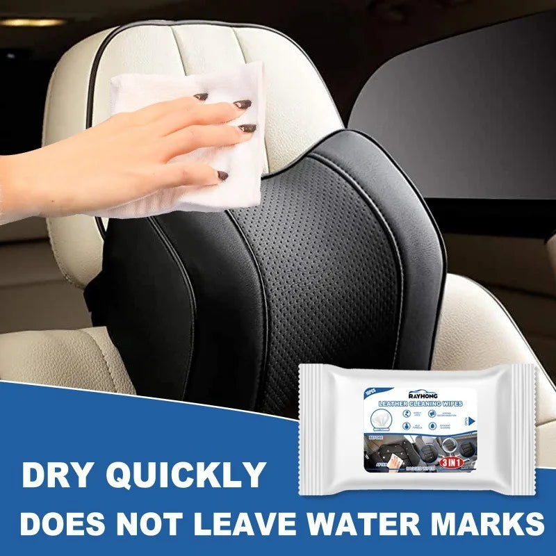 Car Leather Cleaning Wipes