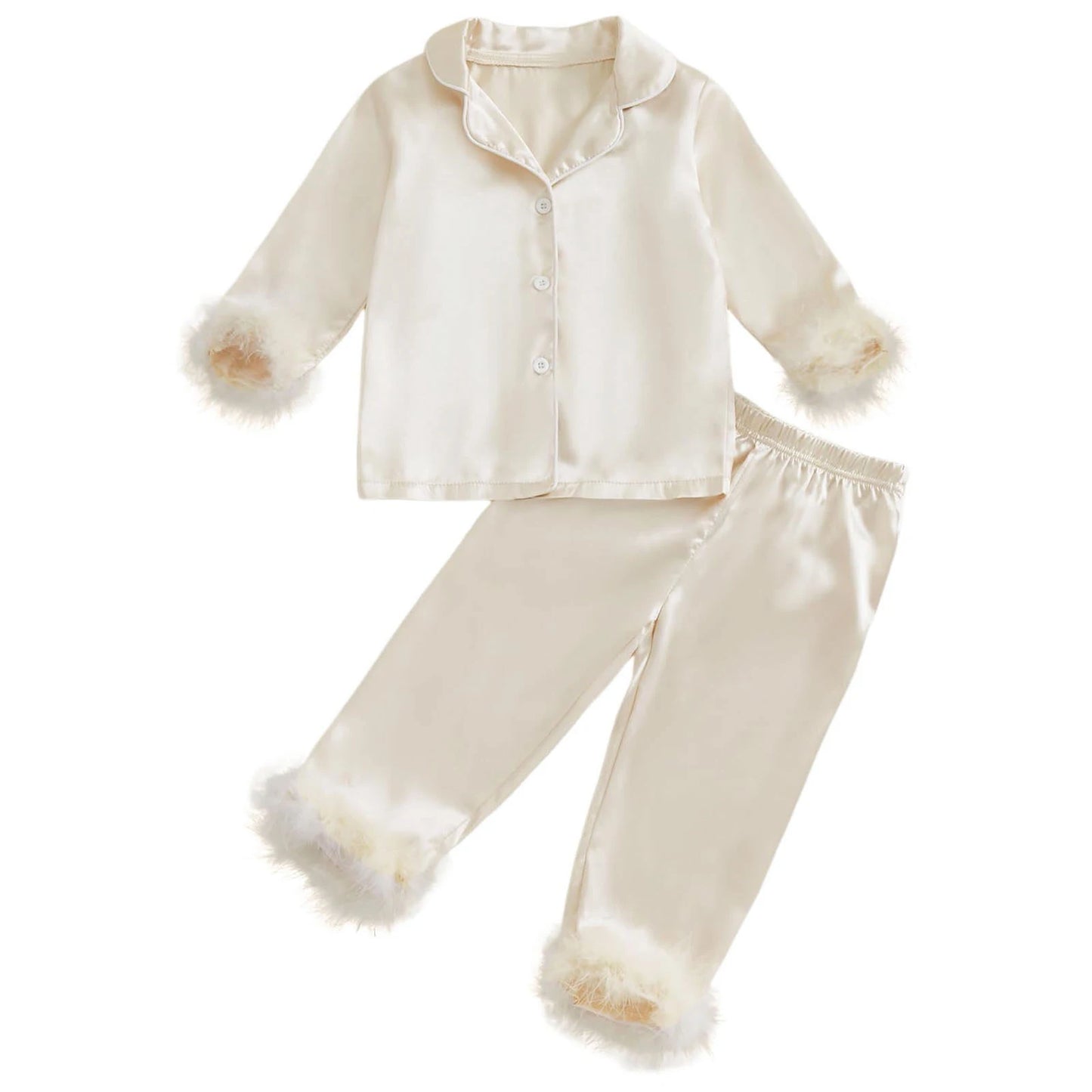 Baby Girl Footed Pants