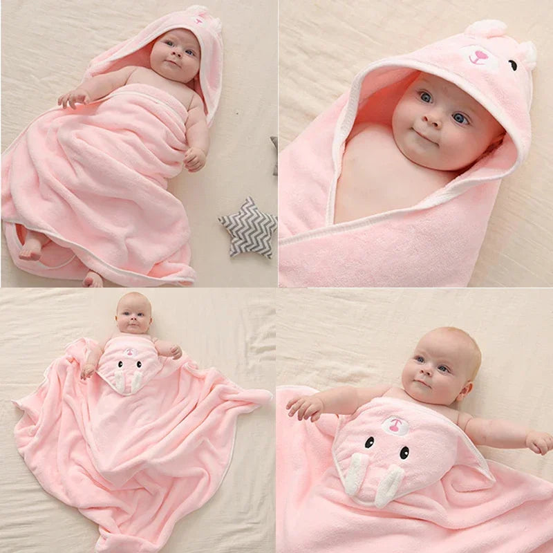 Baby Hooded Bath Towels