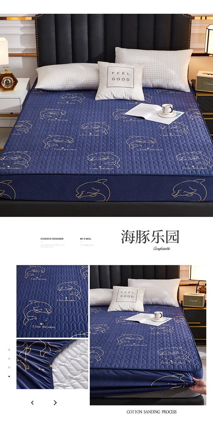 Waterproof Thicken Mattress Pad Protector