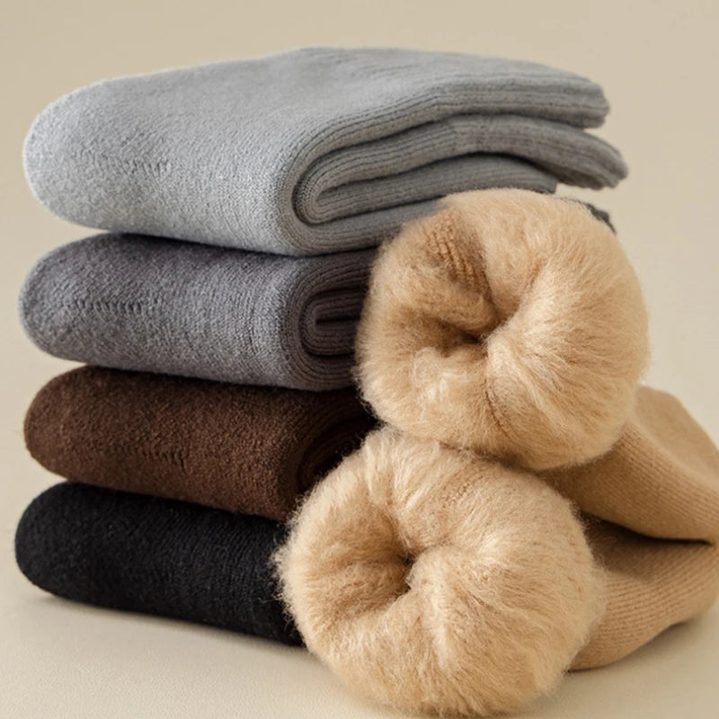 Thick Fuzzy Wool Socks