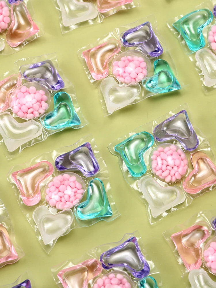 50Pcs 5 in 1 Laundry Scent Fragrance Beads Detergent
