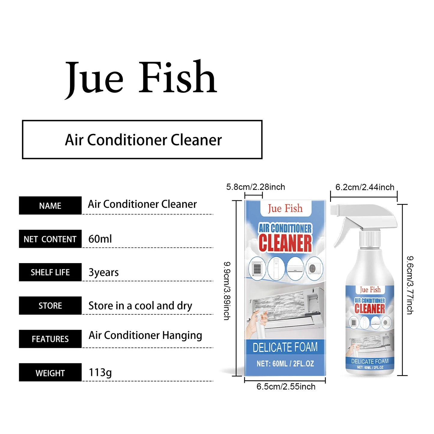 Air Conditioner Cleaner Spray