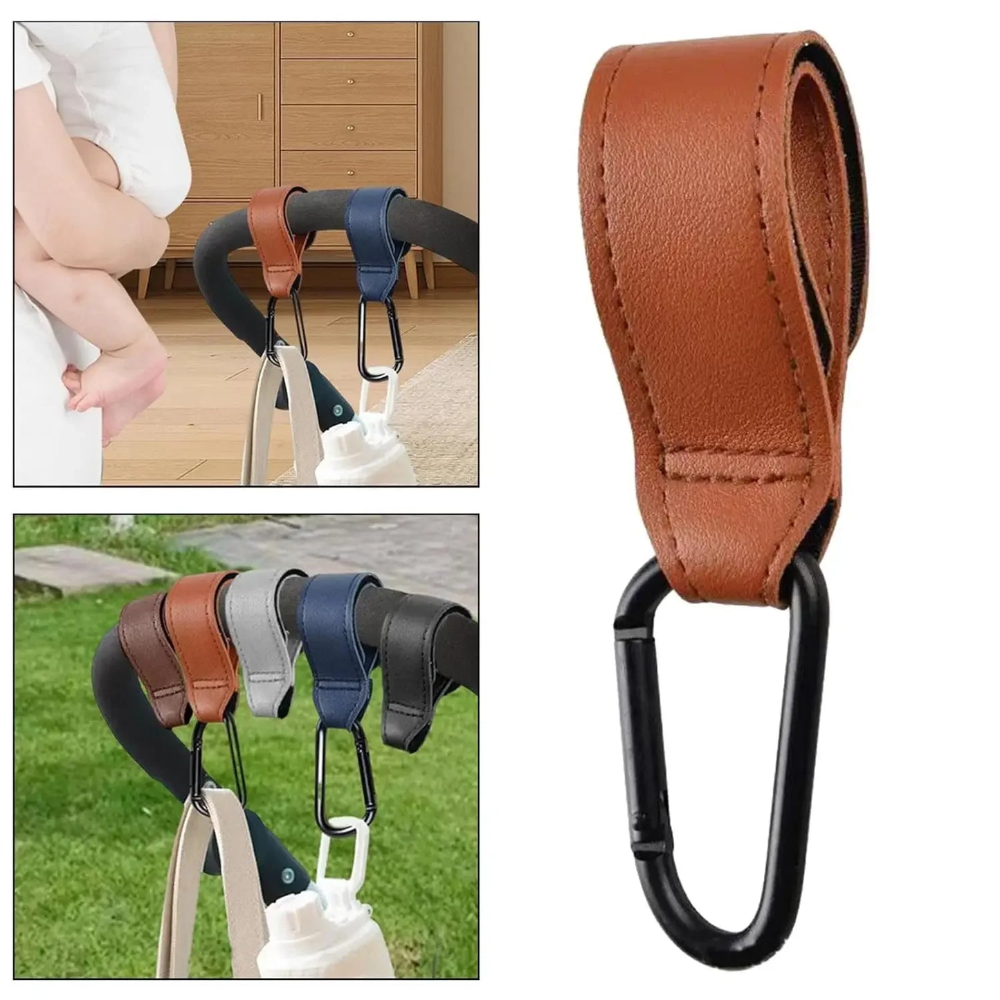 Multipurpose Stroller Hooks Organizer