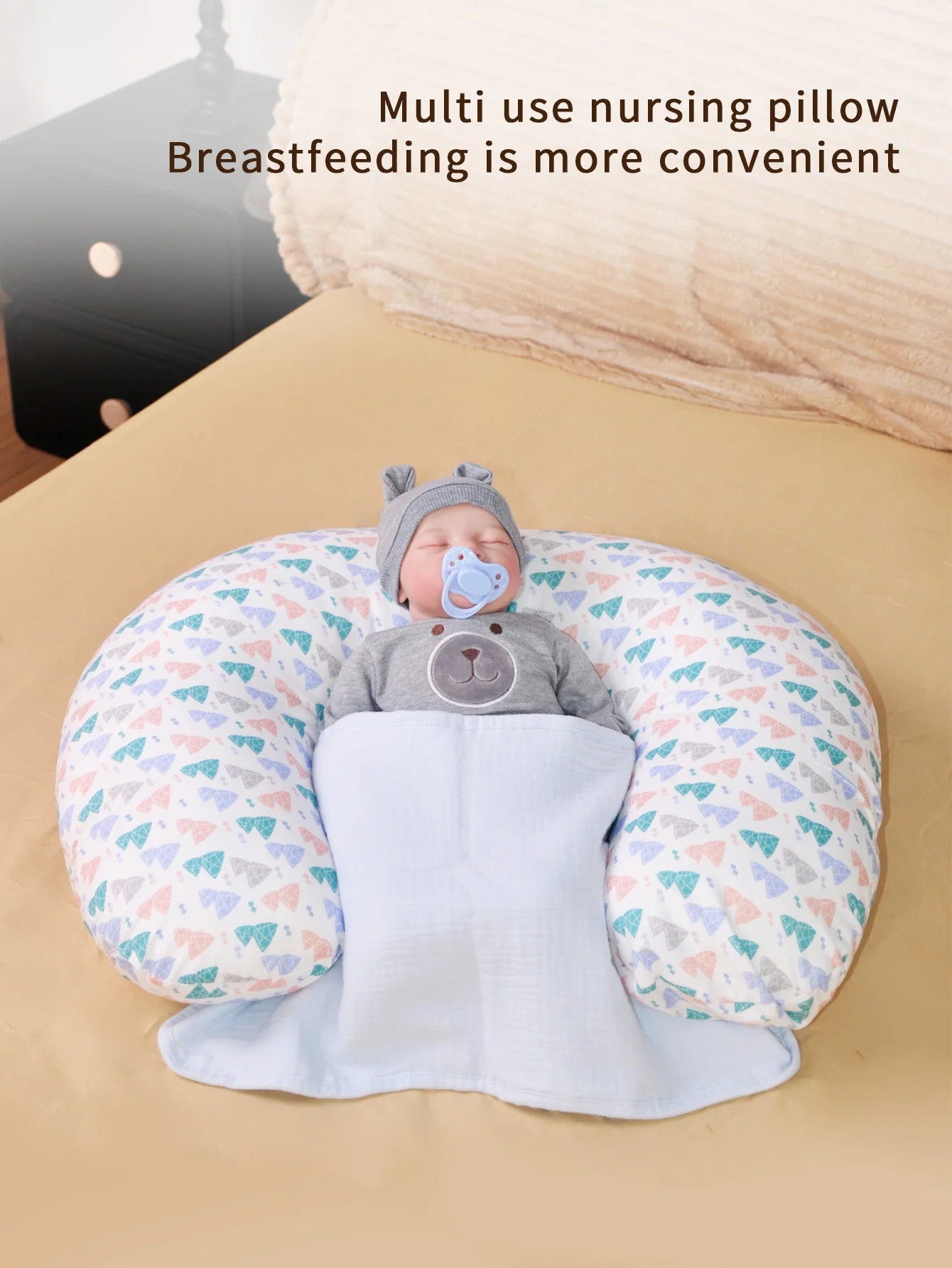 Ergonomic Nursing Pillow