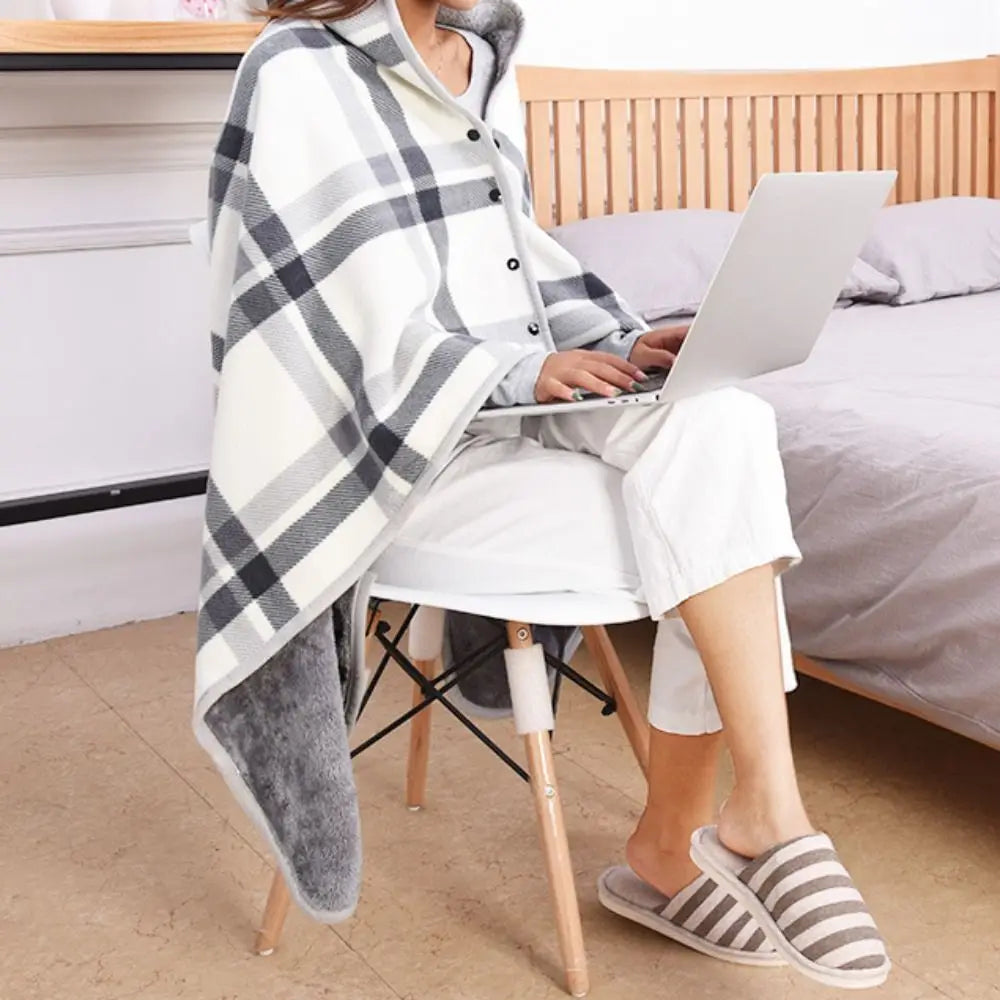 Throw Blankets Plaid Blanket Wearable Blanket