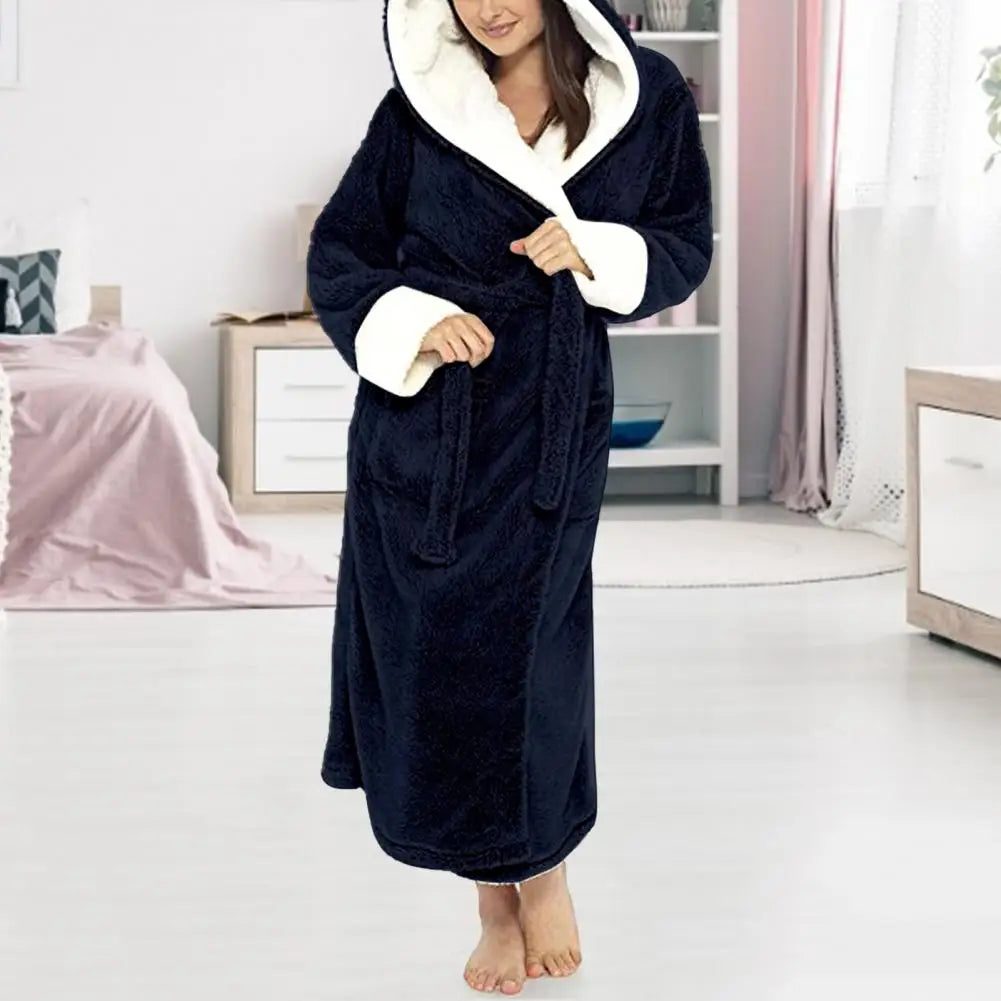 Women Bathrobe Plush